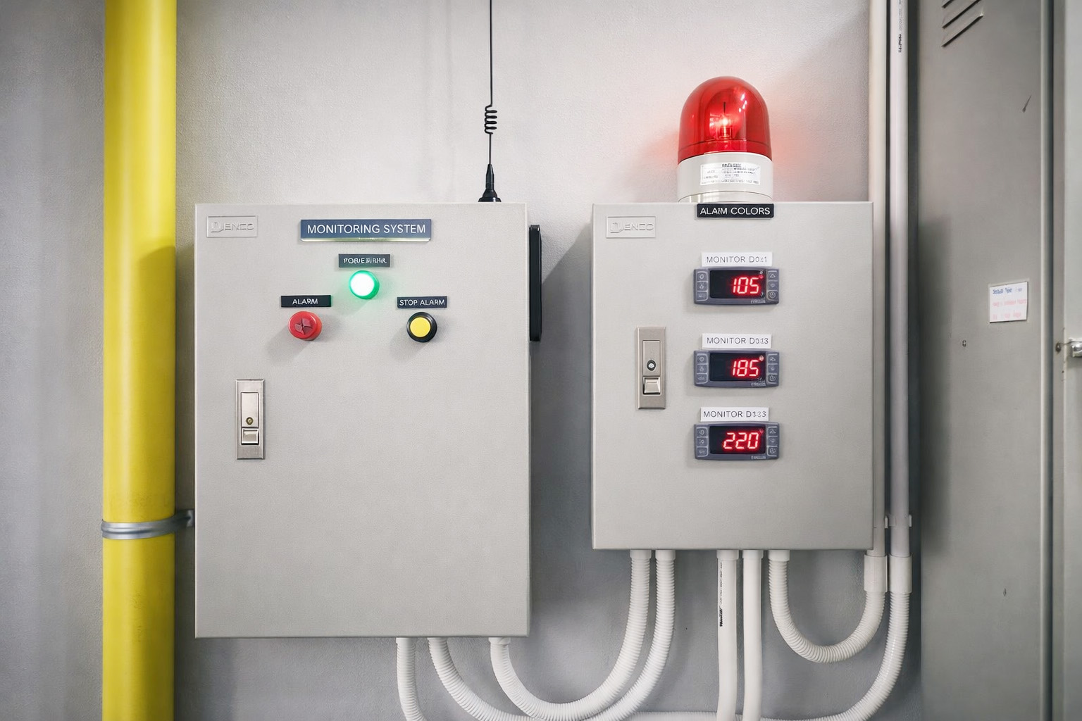 ตู้ควบคุมระบบ Monitoring และ SCADA สำหรับโรงงานอุตสาหกรรม